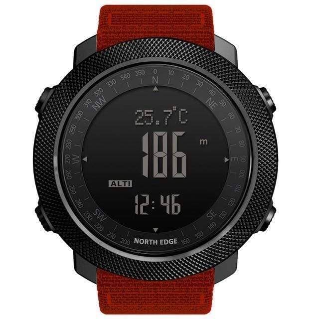Men's Outdoor Altimeter Digital Compass Watch