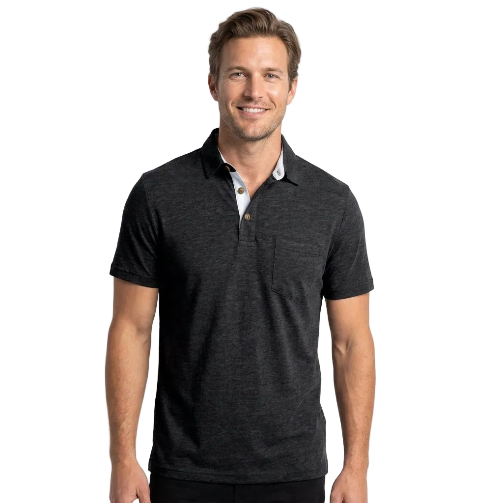 Men's Polo Shirt Modern Polo Collar Stylish