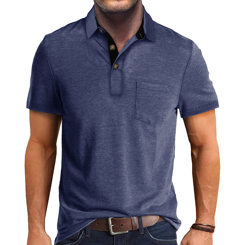 Men's Polo Shirt Modern Polo Collar Stylish
