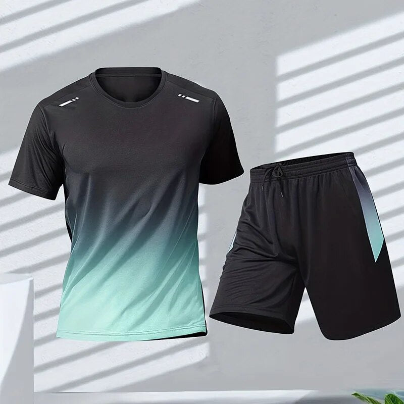Men's Sportswear Set | Quick-Drying & Freedom of Movement