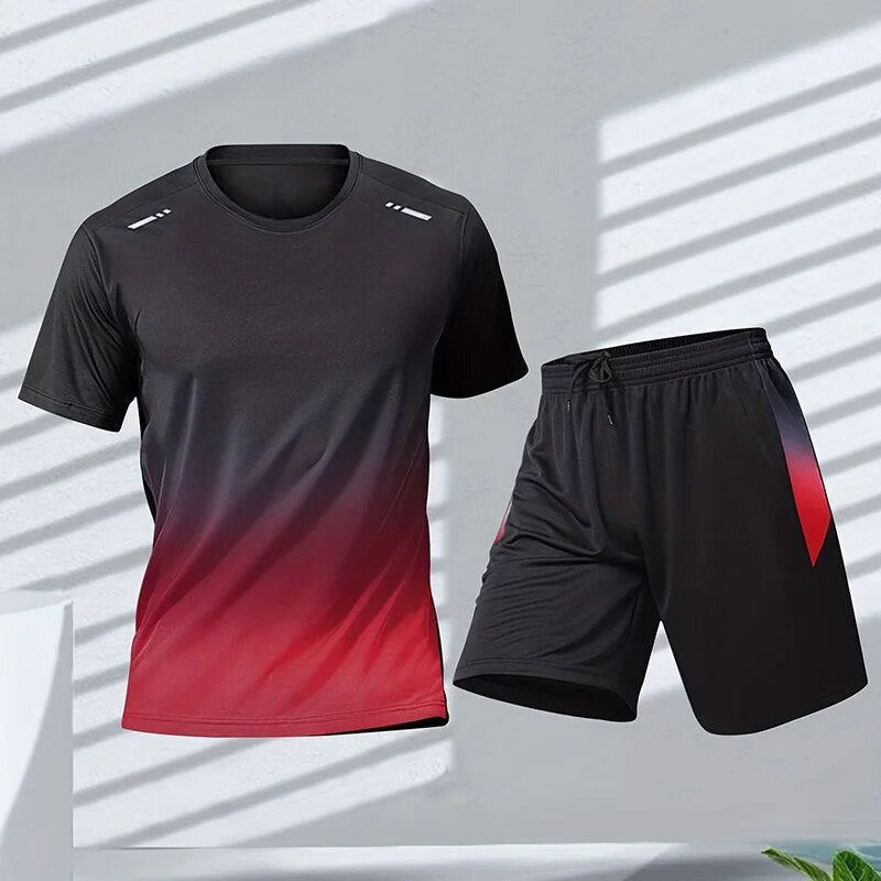 Men's Sportswear Set | Quick-Drying & Freedom of Movement