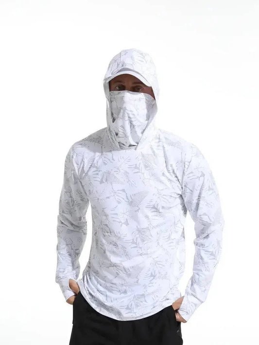 Men's UV Protection Hoodie - Quick-Dry Outdoor Performance Shirt