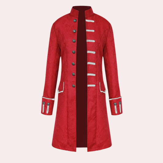 Men's Vintage Style Long Coat