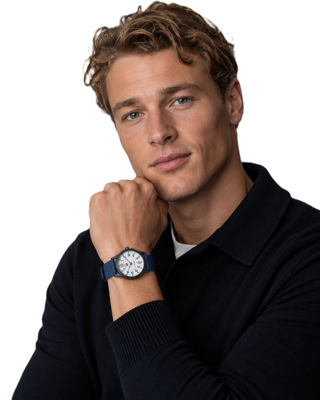 Men's Waterproof Tactical Military Watch with Stopwatch and Backlight