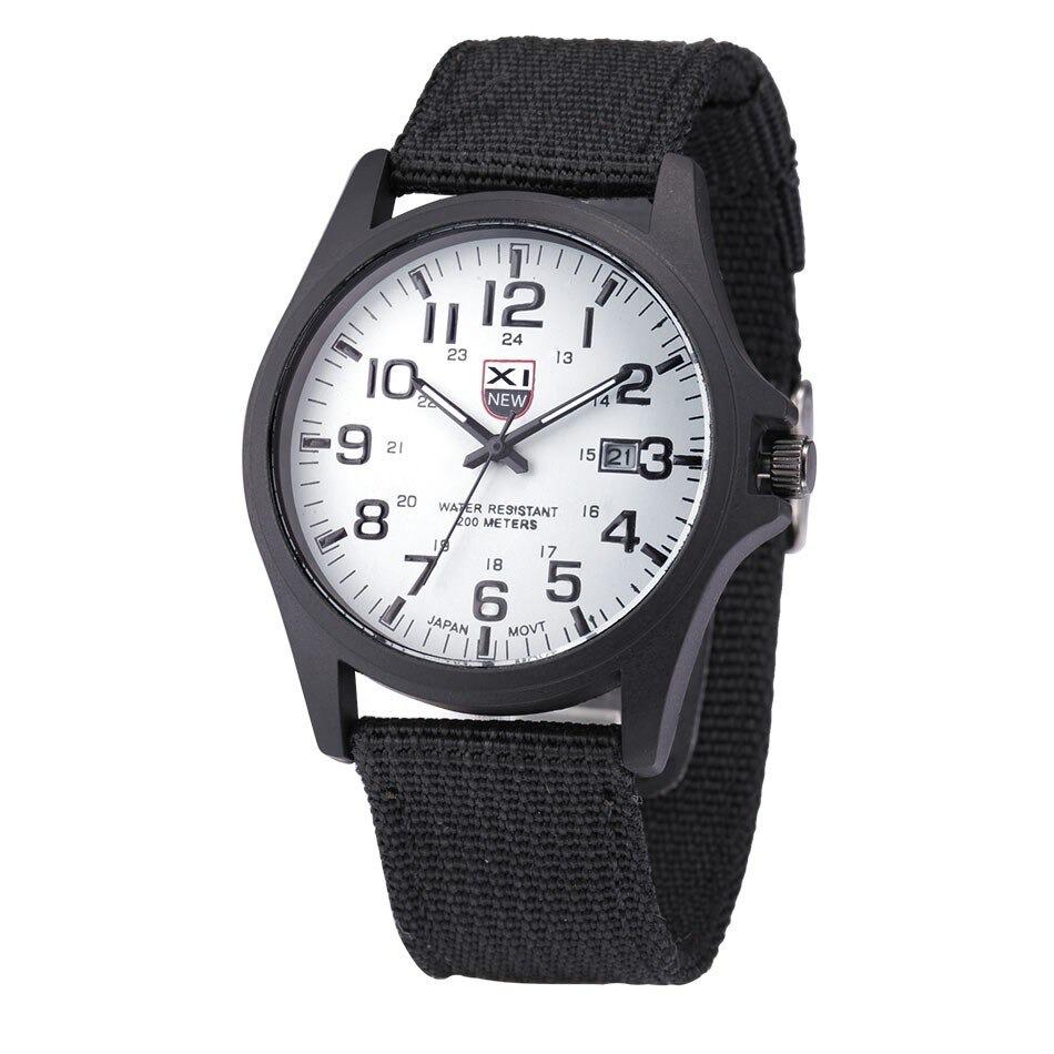 Men's Waterproof Tactical Military Watch with Stopwatch and Backlight