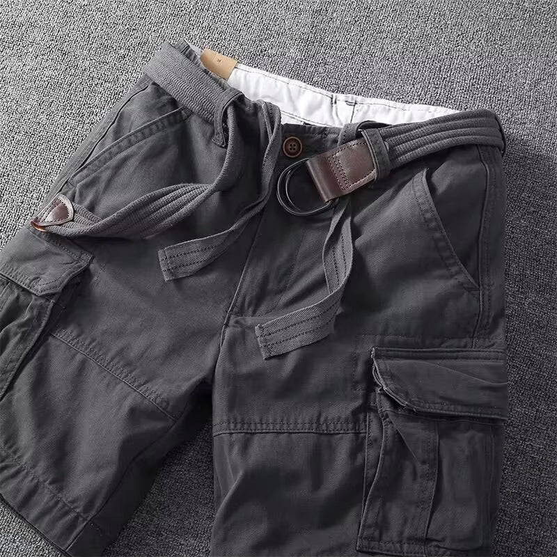 Image of Men's Belted Cargo Shorts