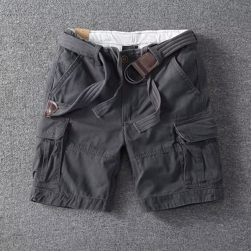 Image of Men's Belted Cargo Shorts