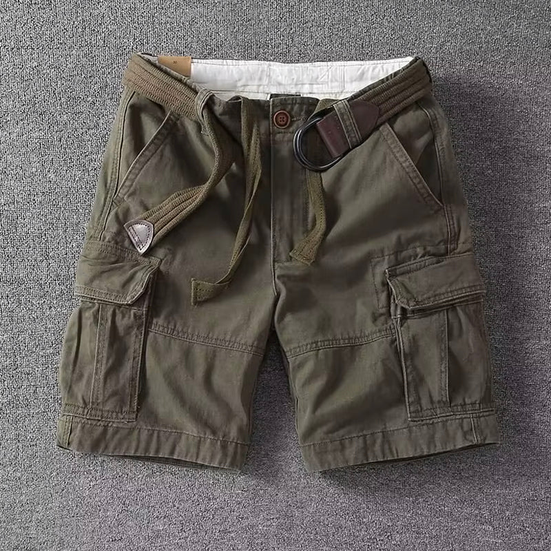 Image of Men's Belted Cargo Shorts