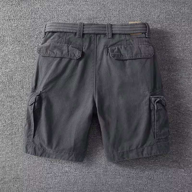 Image of Men's Belted Cargo Shorts