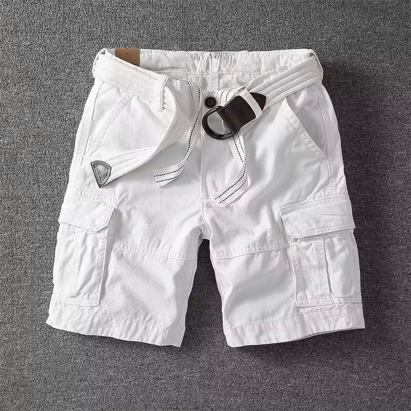 Image of Men's Belted Cargo Shorts