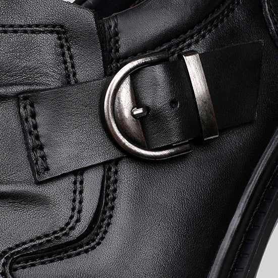 Image of Men's Buckle Lug Sole Loafers