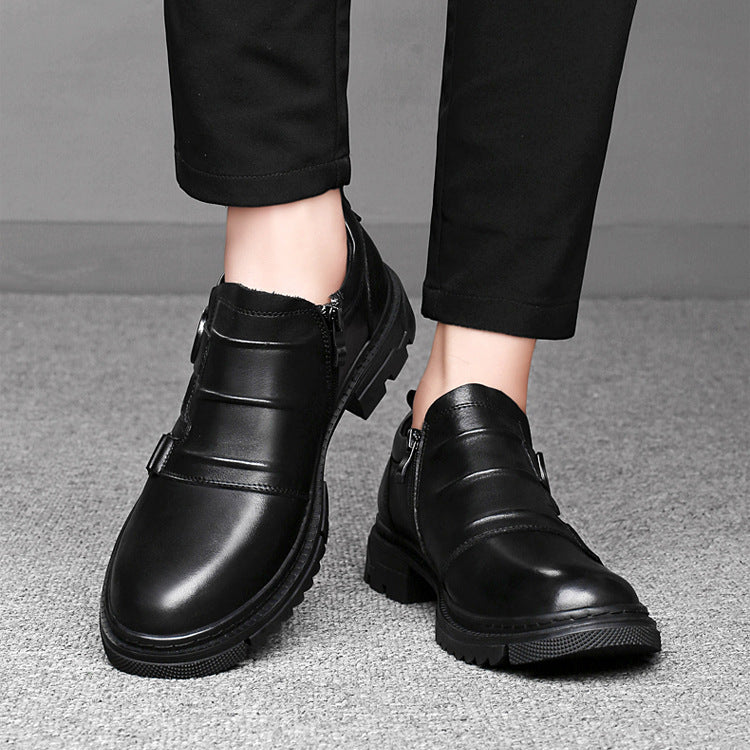Image of Men's Buckle Lug Sole Loafers
