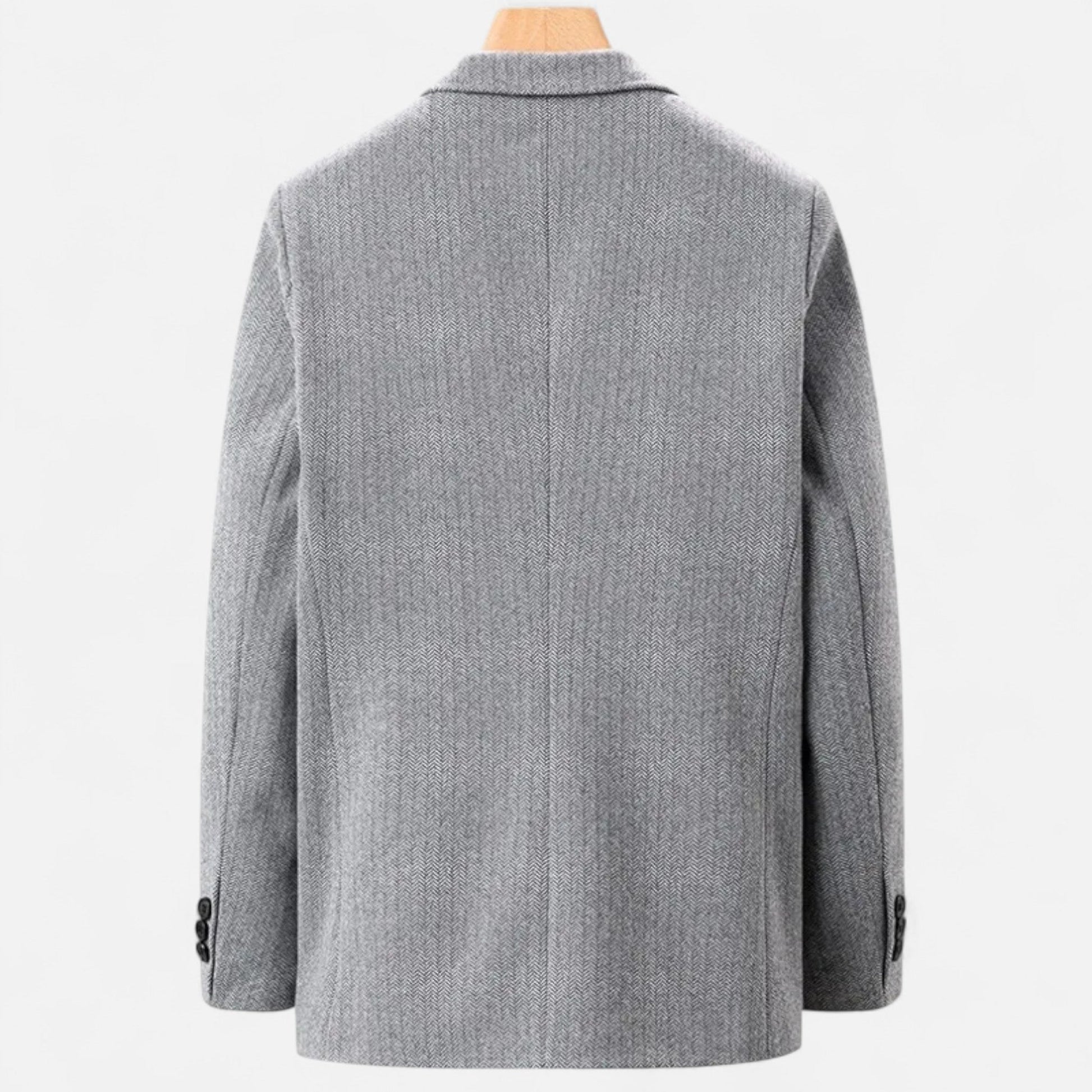 Image of Men's Button-Down Herringbone Jacket