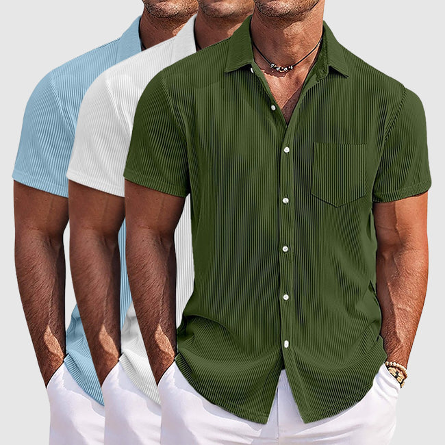 Image of Men's Camp Collar Short Sleeve Shirt