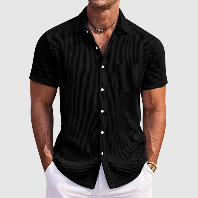 Image of Men's Camp Collar Short Sleeve Shirt