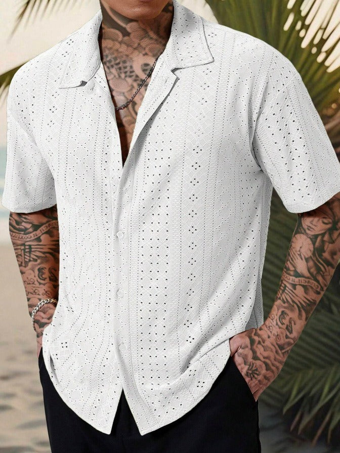 Image of Men's Camp Collar Short Sleeve Shirt
