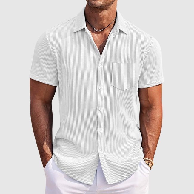 Image of Men's Camp Collar Short Sleeve Shirt