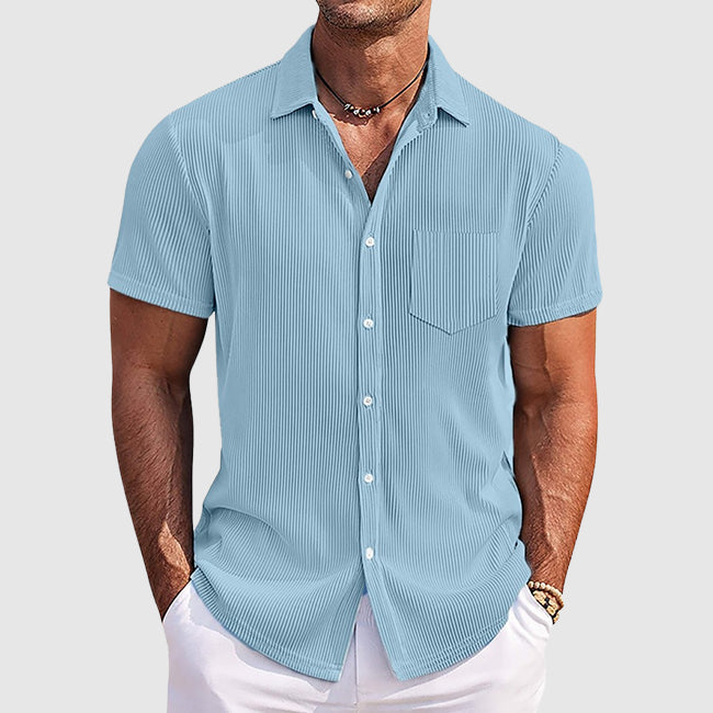 Image of Men's Camp Collar Short Sleeve Shirt