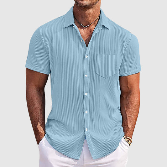 Image of Men's Camp Collar Short Sleeve Shirt