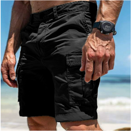 Image of Men's Cargo Knee Length Shorts