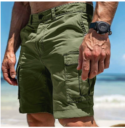 Image of Men's Cargo Knee Length Shorts
