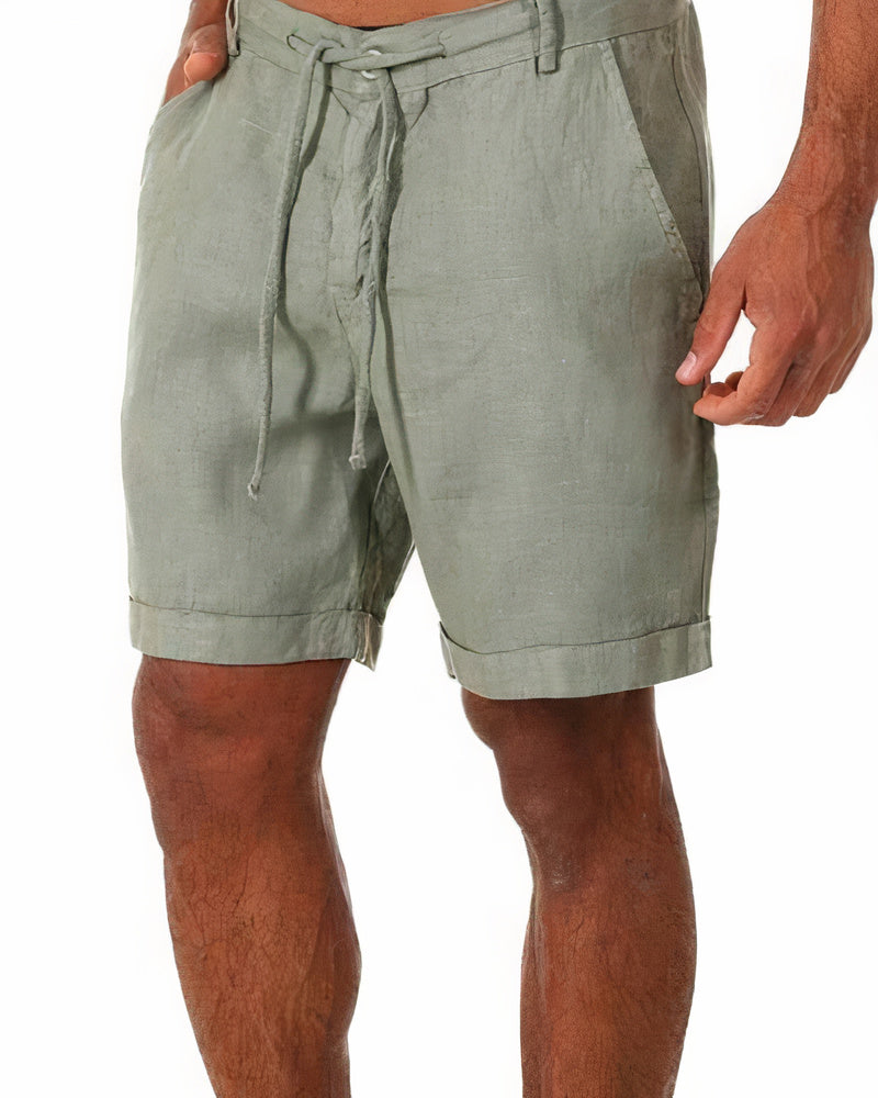 Image of Men's Cuffed Casual Shorts