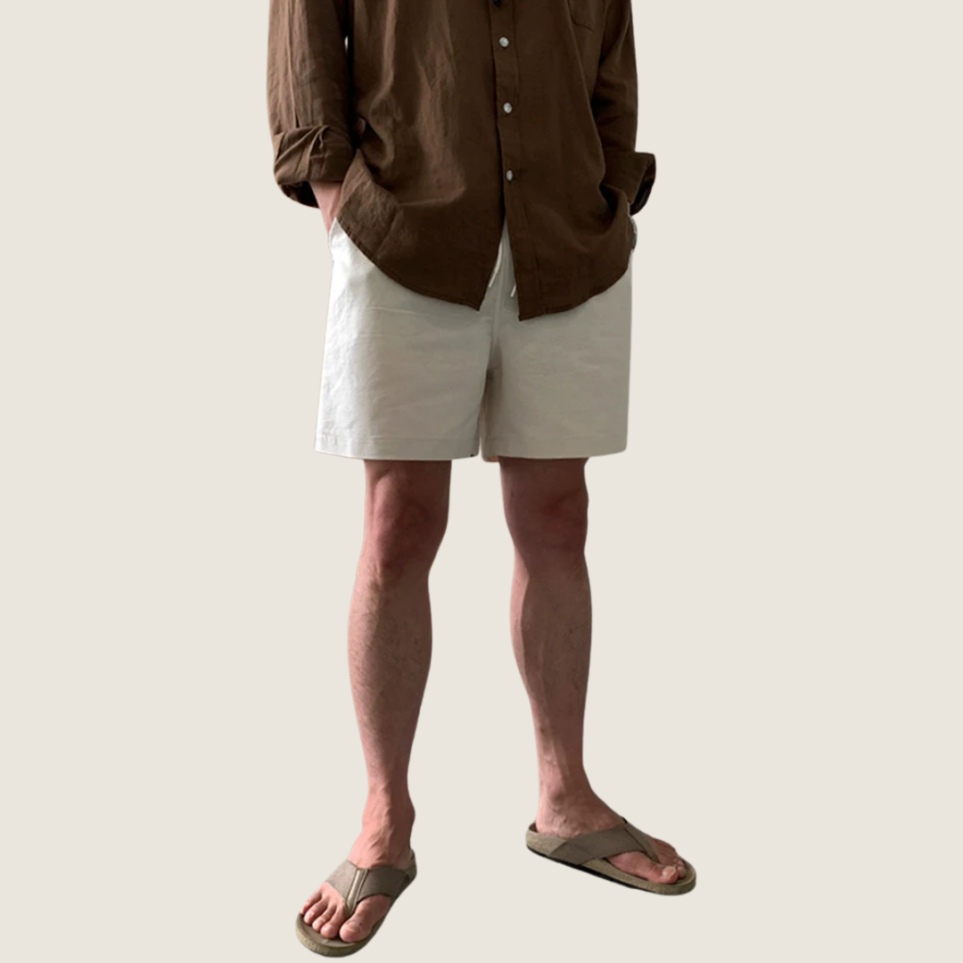 Image of Men's Cuffed Flat Front Shorts
