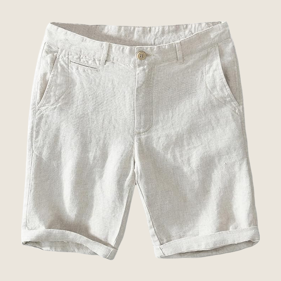 Image of Men's Cuffed Flat Front Shorts