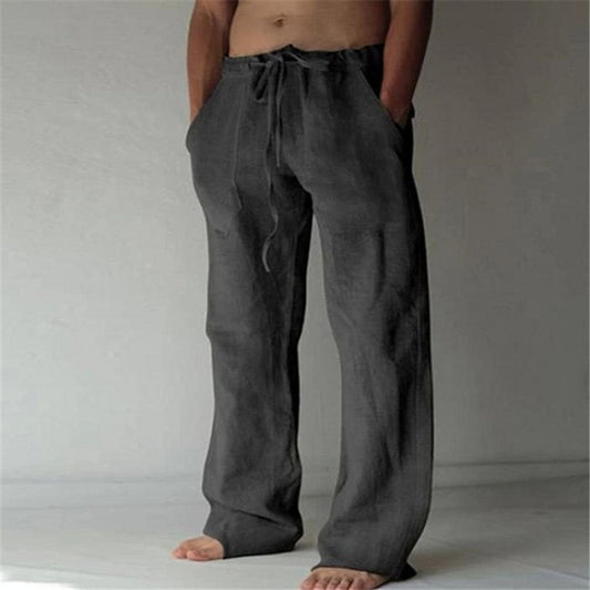Image of Men's Drawstring Loose Fit Pants