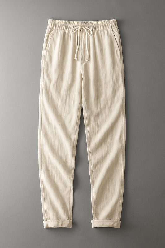 Image of Men's Drawstring Straight Leg Pants