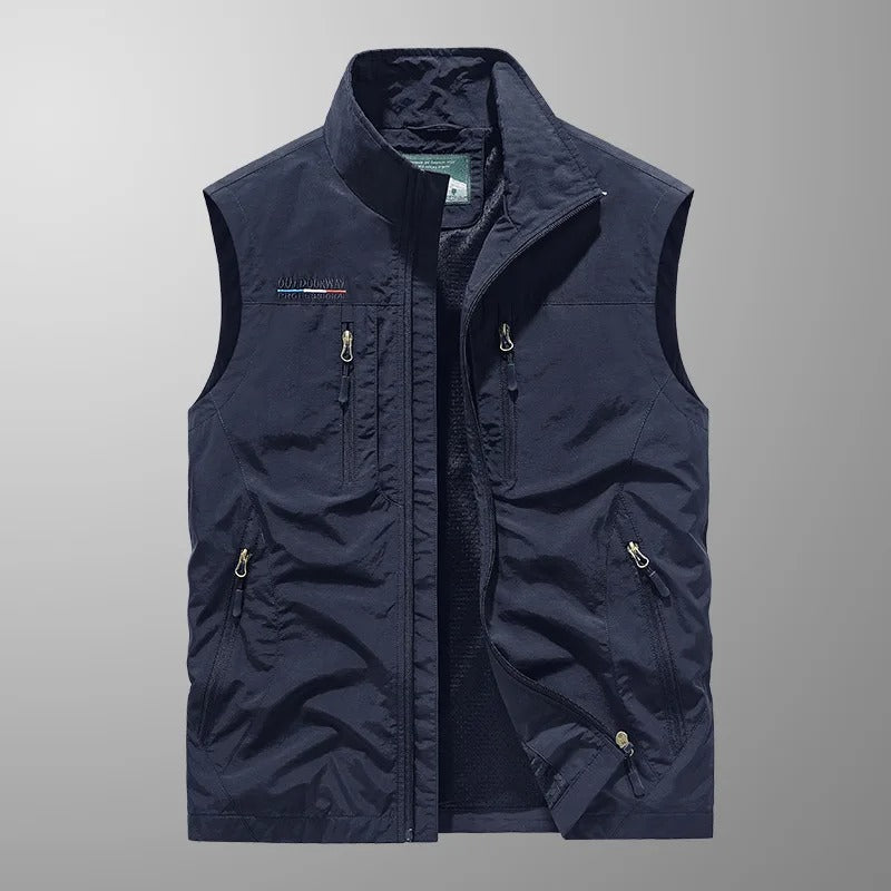Image of Men's Full Zip Vest Jacket