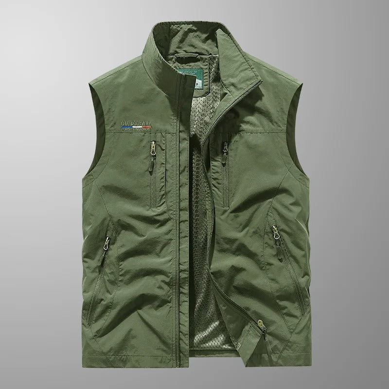 Image of Men's Full Zip Vest Jacket