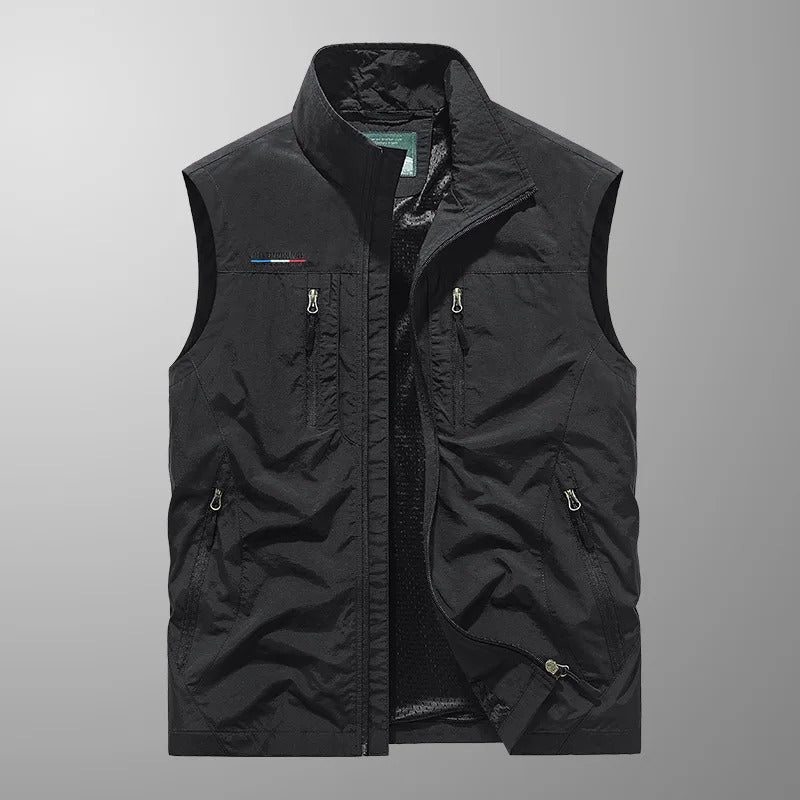 Image of Men's Full Zip Vest Jacket