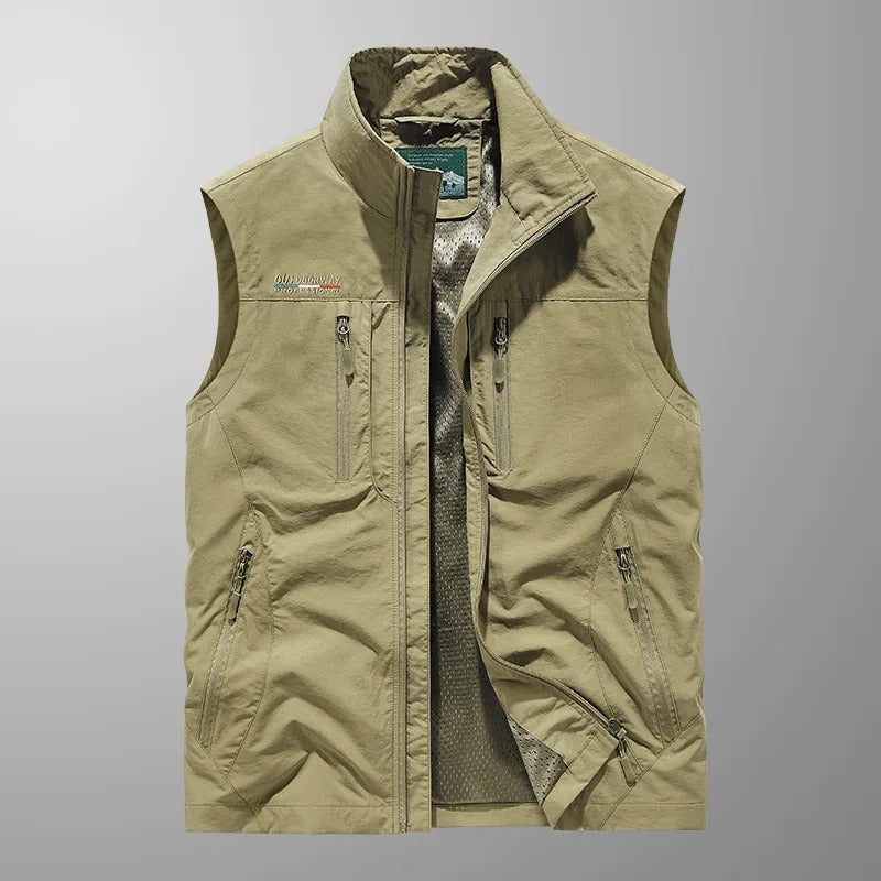 Image of Men's Full Zip Vest Jacket