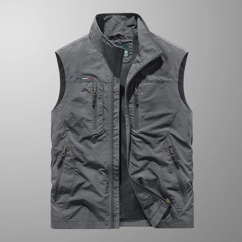 Image of Men's Full Zip Vest Jacket