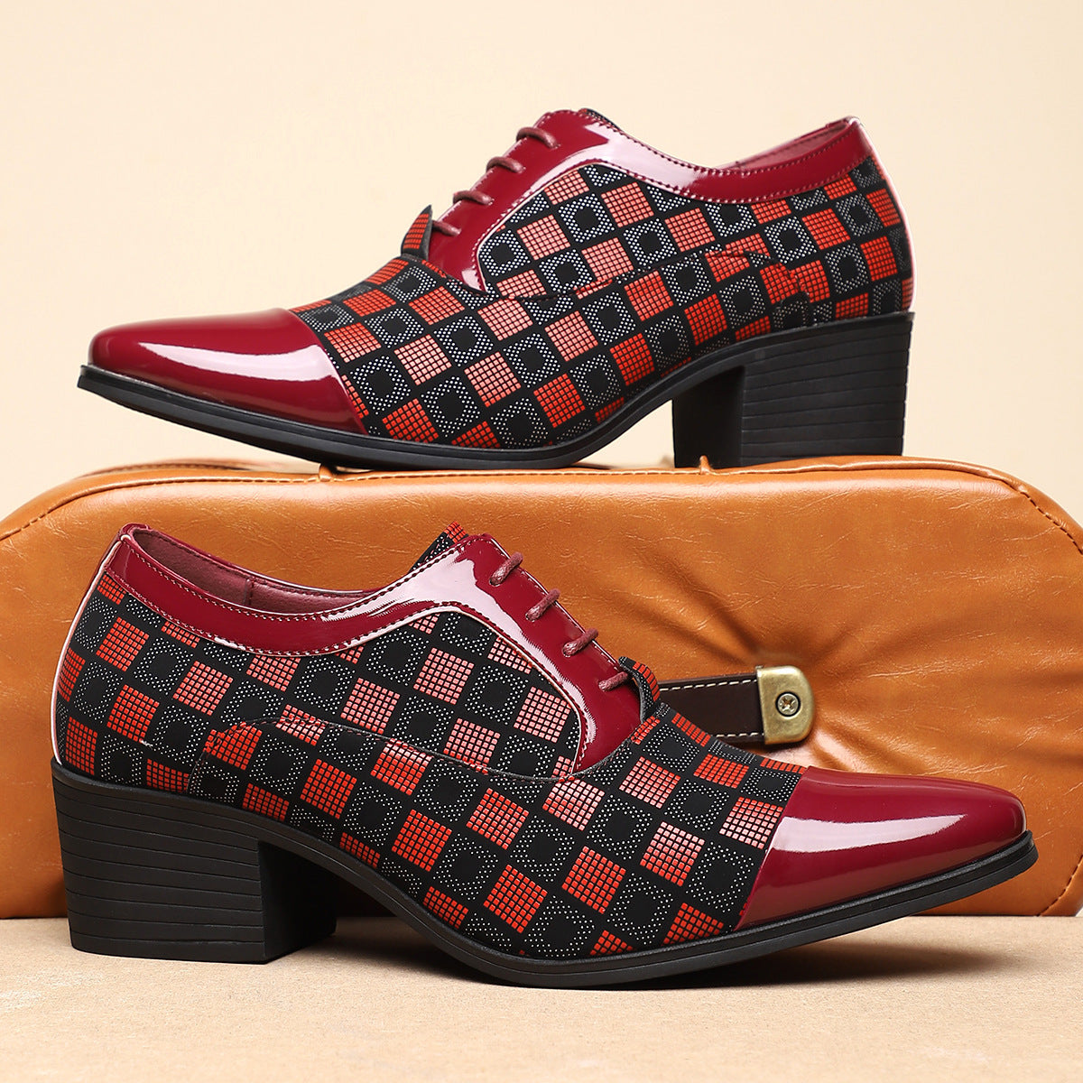 Image of Women's Heeled Lace-Up Oxfords