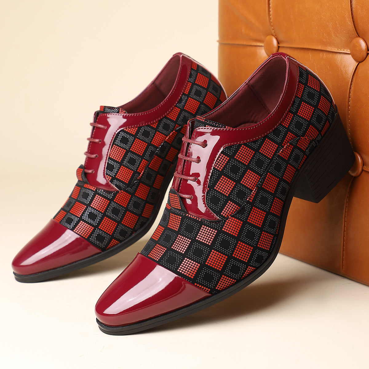 Image of Women's Heeled Lace-Up Oxfords