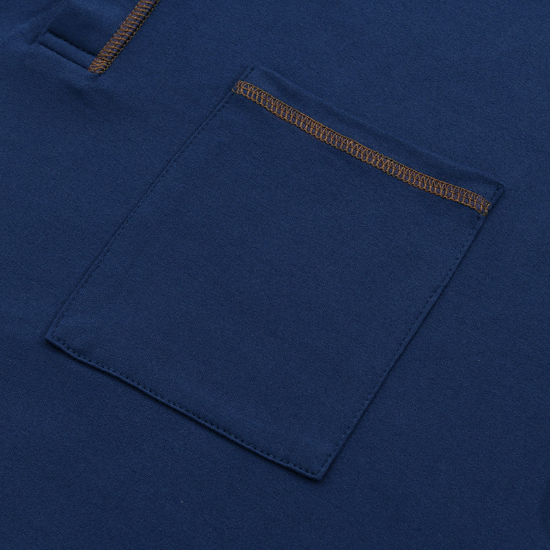 Image of Men's Henley Casual T-Shirt