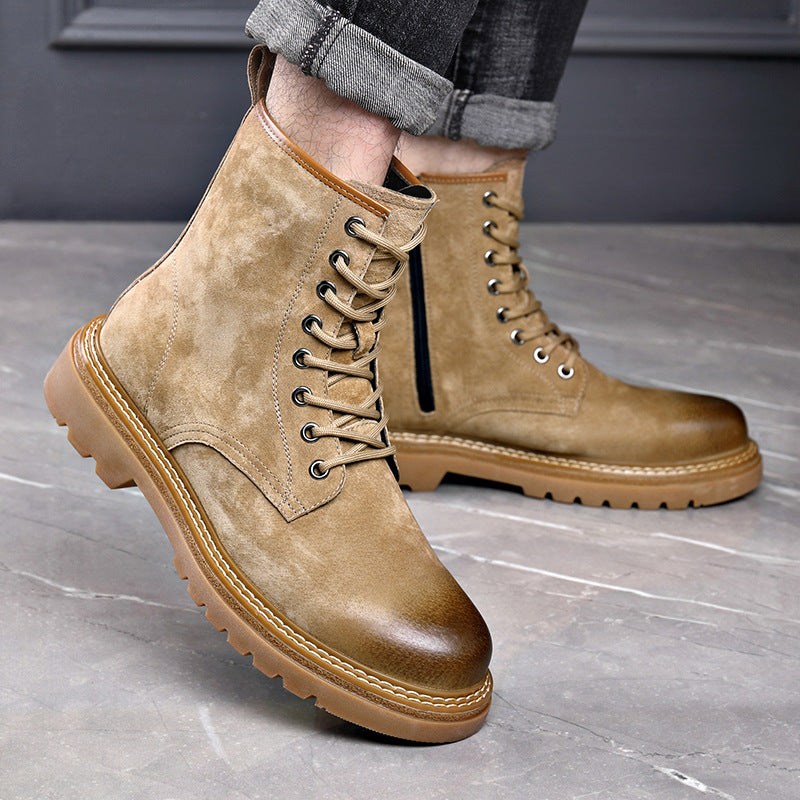 Image of Men's Lace-Up Ankle Boots