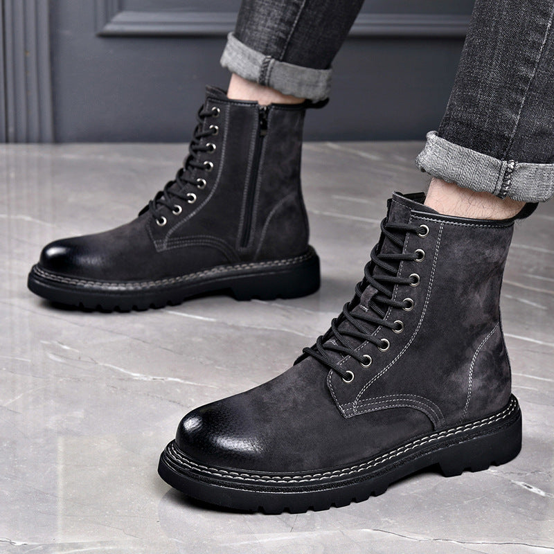 Image of Men's Lace-Up Ankle Boots