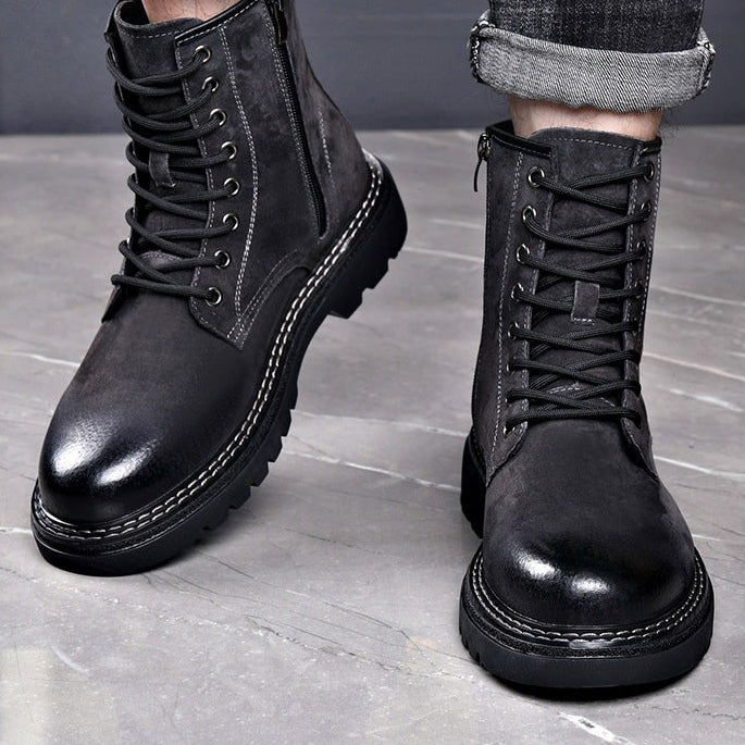 Image of Men's Lace-Up Ankle Boots