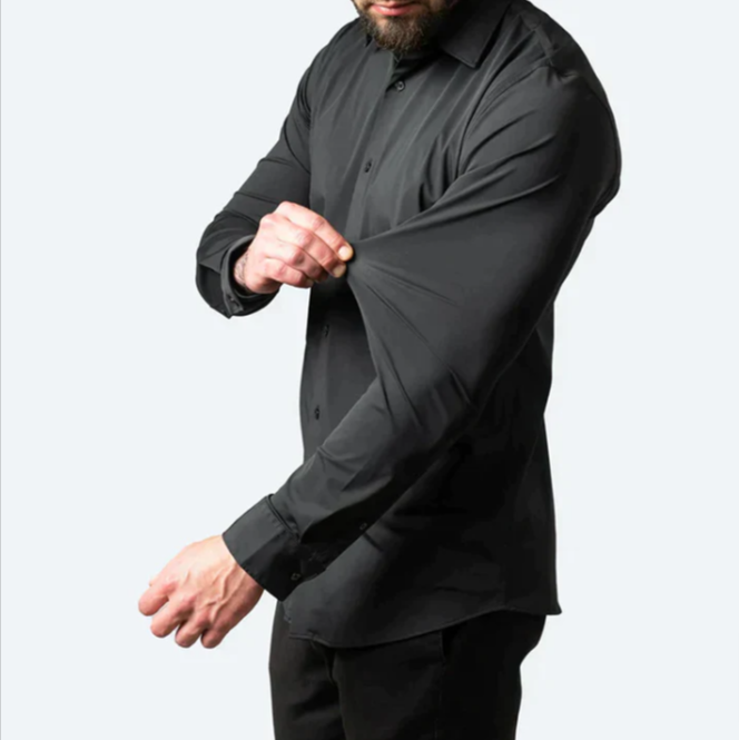 Image of Men's Long Sleeve Button-Down Shirt