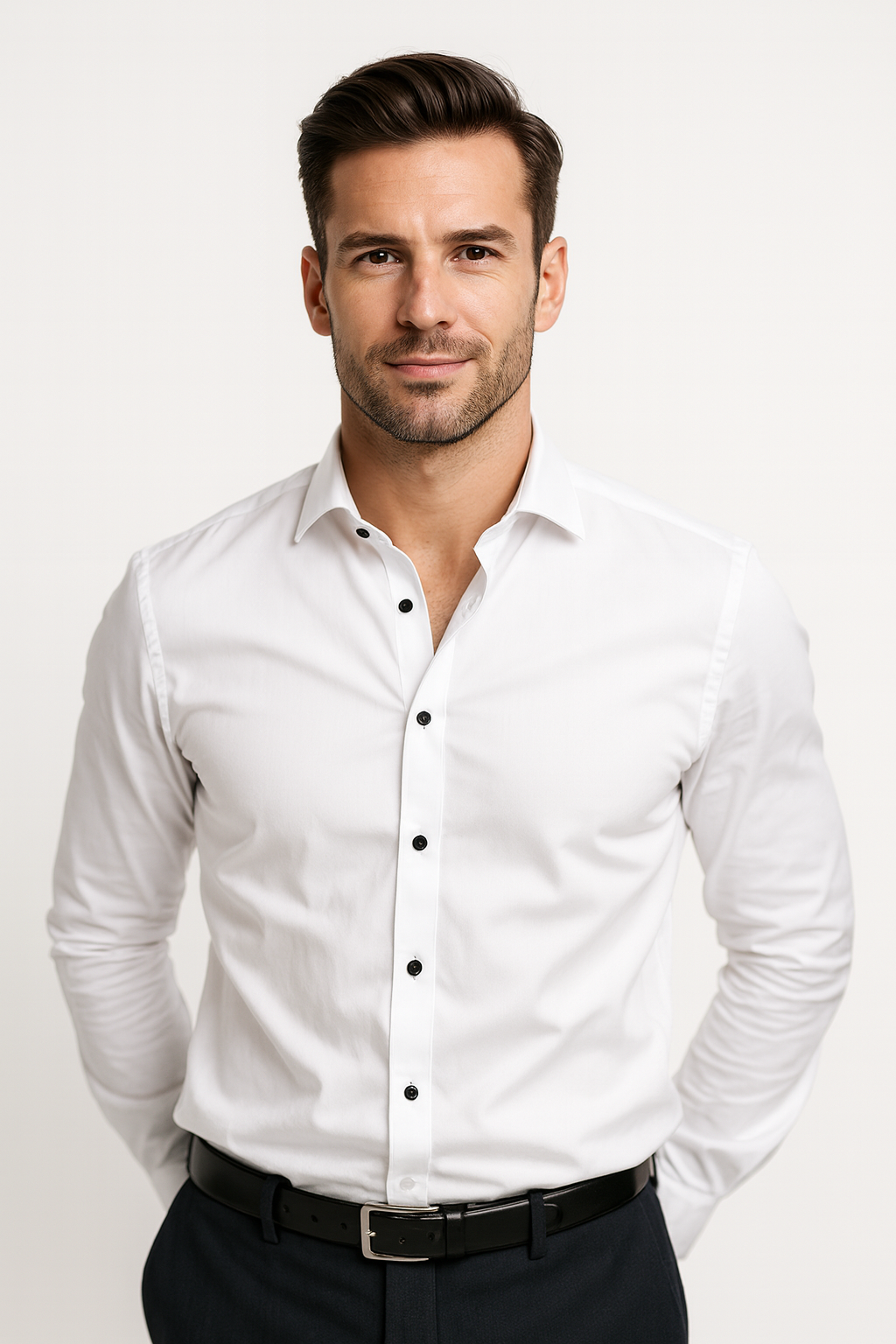 Image of Men's Long Sleeve Button-Down Shirt