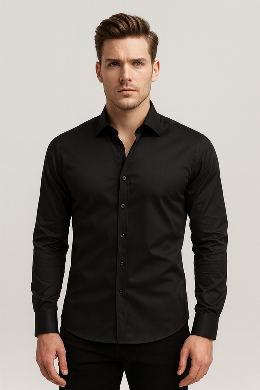 Image of Men's Long Sleeve Button-Down Shirt