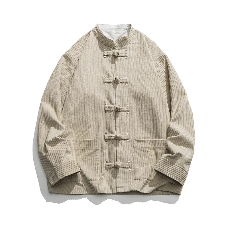 Image of Men's Mandarin Collar Jacket