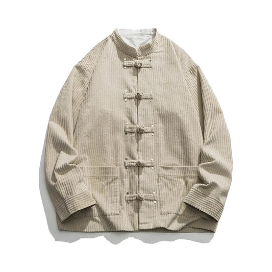 Image of Men's Mandarin Collar Jacket