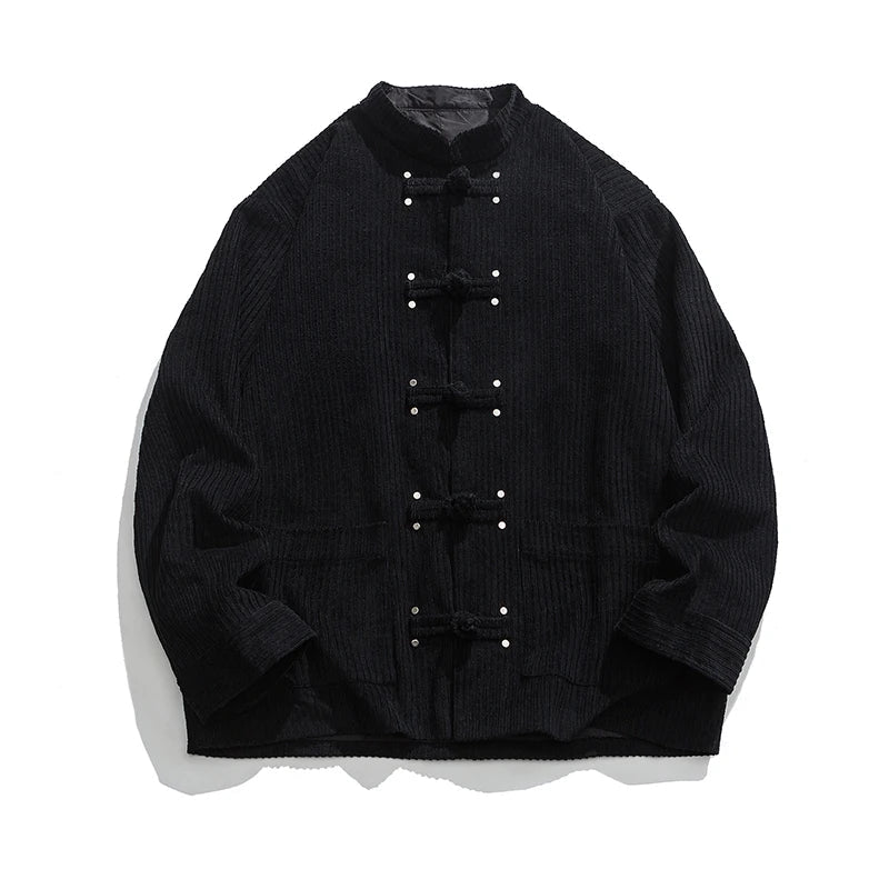 Image of Men's Mandarin Collar Jacket