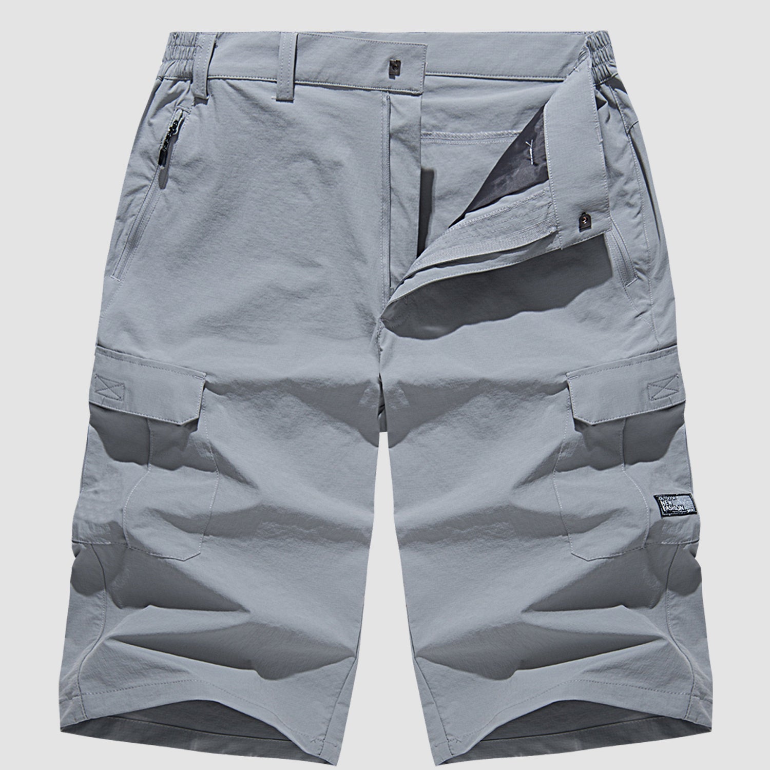 Image of Men's Multi-Pocket Cargo Capri Shorts