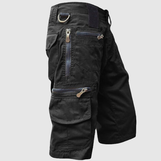Image of Men's Multi-Pocket Knee Length Cargo Shorts