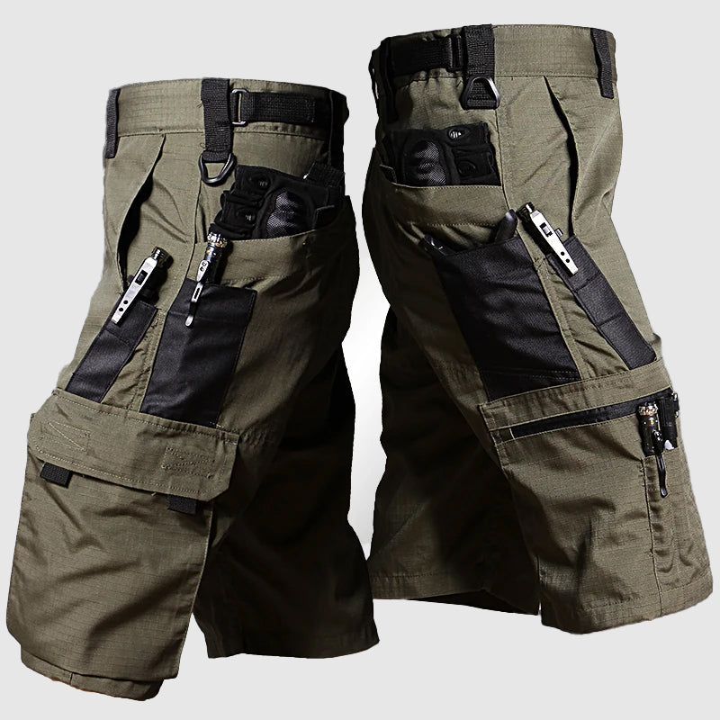 Image of Men's Multi-Pocket Tactical Cargo Shorts